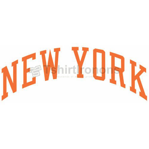 New York Knicks T-shirts Iron On Transfers N1115